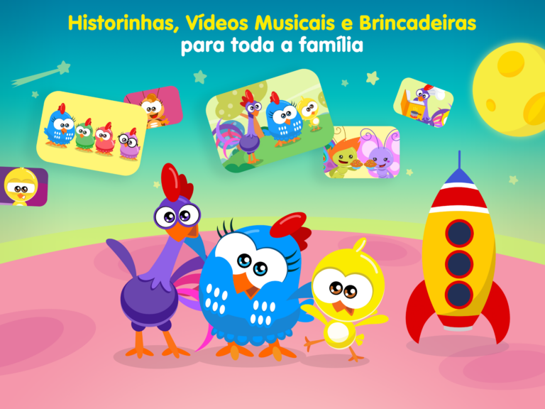 Aplicativos, jogos e brincadeiras - Site Oficial da Galinha Pintadinha